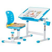 Парта со стулом Evo-kids Blue (Evo-06 Ergo BL)