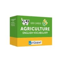 Учебный набор English Student Карточки для изучения английского языка Agriculture English Vocabulary, украинский (591225964)
