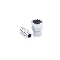 Головка торцева Toptul 12-гранна 1/4" 9мм (BAEB0809)
