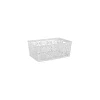 Корзина VIOLET HOUSE 0504 №4 Ажур WHITE б/кр. 14 л (0504 №4 Ажур W б/кр. 14 л)