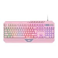 Клавиатура 2E GAMING KG315 RGB USB Pink Ukr