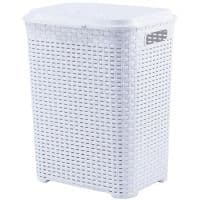 Корзина д/белья VIOLET HOUSE 0778 Роттанг WHITE 45 л (0778 Роттанг WHITE 45 л)