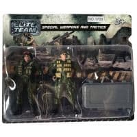 Игровой набор DIY TOYS Военное спецподразделение с 2 фигурками и оборудованием