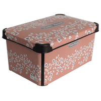 Корзина VIOLET HOUSE 0647 DECOR POWDER FLOWERS з/кр. 10 л