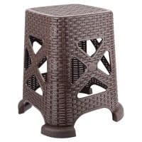 Табурет VIOLET HOUSE 0734 Ротанг Brown 40*36 см