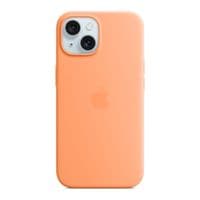 Силіконовий чохол для iPhone 15 з MagSafe - помаранчевий сорбет