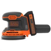 Шлифмашина эксцентриковая BLACK&DECKER BDCROS18 , 18 В, 125 мм
