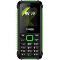 Смартфон Sigma X-style 18 Track Black-Green (4827798854433)