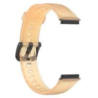 Силіконовий ремінець Crystal Style Becover для Huawei Band 7/Honor Band 7 Orange (709435)