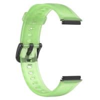 Силіконовий ремінець Crystal Style Becover для Huawei Band 7/Honor Band 7 Green (709430)