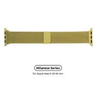 Ремінець Armorstandart Milanese Loop Band для Apple Watch All Series 38/40/41mm Yellow (ARM55253)