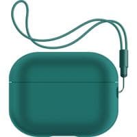 Чехол ArmorStandart Silicone Case with straps для Apple Airpods Pro 2 Dark Green (ARM68612)