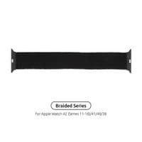 Ремінець ArmorStandart Braided Solo Loop для Apple Watch 38/40/41mm Charcoal Size 4 (132 mm) (ARM580