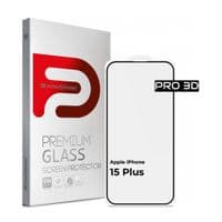 Захисне скло ArmorStandart Pro 3D для Apple iPhone 15 Plus Black (ARM68218)