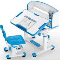 Парта со стулом Evo-kids BD-10 BL с лампой (BD-10 BL с лампой)