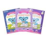 УЦИНКА! Книга English 200 words сезон 1-3 с интерактивной способностью Smart Koala, 3шт