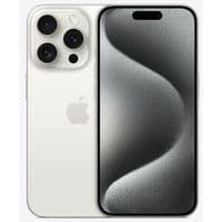 Смартфон iPhone 15 Pro 256GB White Titanium (MTV43)