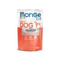 Влажный корм для собак Monge Dog Grill с лососем 100 г (8009470013123)