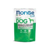 Влажный корм для собак Monge Dog Grill с ягненком и овощами 100 г (8009470013161)