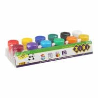 Фарби для малювання ZiBi KIDS Line Гуаш 12 кольорів по 20 мл (ZB.6658)