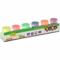 Краски для рисования ZiBi KIDS Line NEON Гуашь 6 цветов по 20 мл (ZB.6690)