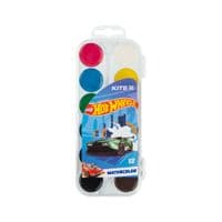 Фарби для малювання Kite Hot Wheels акварельні, 12 кольорів (HW23-061)