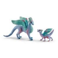 Набір фігурок Schleich Квіткові мама-дракон і малюк-дракон
