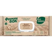 Салфетки для уборки Фрекен БОК Влажные для стекла и зеркал 100% хлопок 36 шт. (4823071628777)