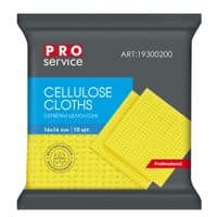 Салфетки для уборки PRO service Standard целюлозные Желтые 10 шт. (4823071607727)