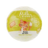 Бомбочка для ванны Milky Dream Kids Желтая кошечка 100 г (4820205301704)