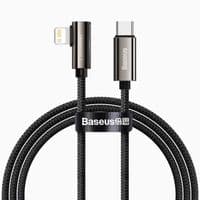 Кабель Baseus Legend Series Elbow Fast Charging Data Cable Type-C to iP PD 20W 1m Black