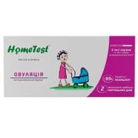 Тест на овуляцию HomeTest 5 шт. + для определения беременности 1 шт. (7640162329682/6941298300028)