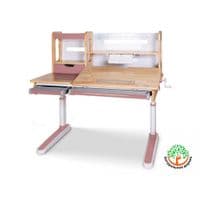 Парта Mealux Oxford Wood PN (BD-920 Wood PN з полицею)
