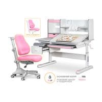 Парта с креслом Evo-kids Florida Multicolor + Mealux Match (Evo-52 WG+PN+Y-528 KP)