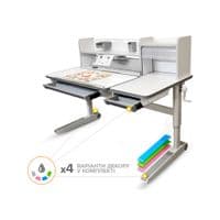 Парта Mealux Sherwood XL Energy Multicolor (BD-860 W/MC Energy+полиця)