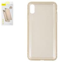 Чохол для моб. Baseus Safety Airbags Case для iP XS Max 6.5inch Transparent Gold