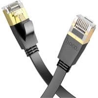 Кабель HOCO US07 General pure copper flat network cable(L=20M) Black