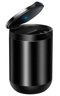 Попільничка автомобільна Baseus Premium Car Ashtray Black