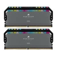 Пам'ять для настільних комп'ютерів Corsair 32 GB (2x16GB) DDR5 6000 MHz Dominator Platinum RGB AMD EXPO (CMT32GX5M2D6000Z36)