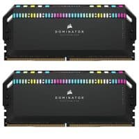 Пам'ять Corsair DDR5, 7200MT/s 32GB 2x16GB DIMM, Unbuffered, 34-44-44-96, OC PMIC, XMP 3.0, DOMINATOR PLATINUM RGB DDR5 Black Heatspreader, RGB LED, 1.45V, для Intel 700 EAN: 0840006699910