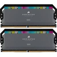 Пам'ять Corsair DDR5, 6000MT/s 64GB 2x32GB DIMM, Unbuffered, 30-36-36-76, Std PMIC, AMD EXPO, DOMINATOR PLATINUM RGB DDR5 Black Heatspreader, RGB LED, 1.4V EAN: 0840006672470