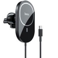 Холдер Hoco CA90 Black (Wireless Charger)