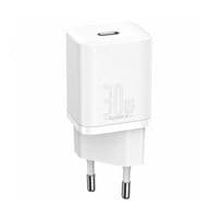 Зарядний пристрій Baseus Super Si quick charger IC 30W EU White