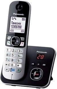 Телефон DECT PANASONIC KX-TG6821UAB