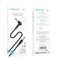 Аудио-кабель BOROFONE BL10 AUX audio cable 2m Black