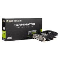 Відеокарта GeForce GTX 1050 Ti, Maxsun, Terminator V1, 4Gb GDDR5, 128-bit, HDMI/DP/DVI-D, 1392/7000 MHz, 6-pin (MS-GTX1050Ti Terminator 4G V1)