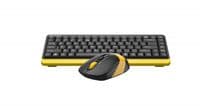 Комплект беспроводной Fstyler клавиатура+мышь, черный, USB