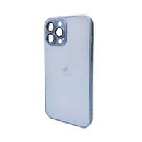 Чохол для смартфона AG Glass Matt Frame Color для iPhone 13 Pro Max Sierra Blue
