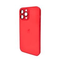 Чохол для смартфона AG Glass Matt Frame Color для iPhone iPhone 13 Pro Max Coke Red