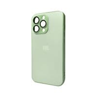 Чохол для смартфона AG Glass Matt Frame Color Apple iPhone 12 Pro Light Green